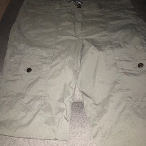 Olive green cargo pants